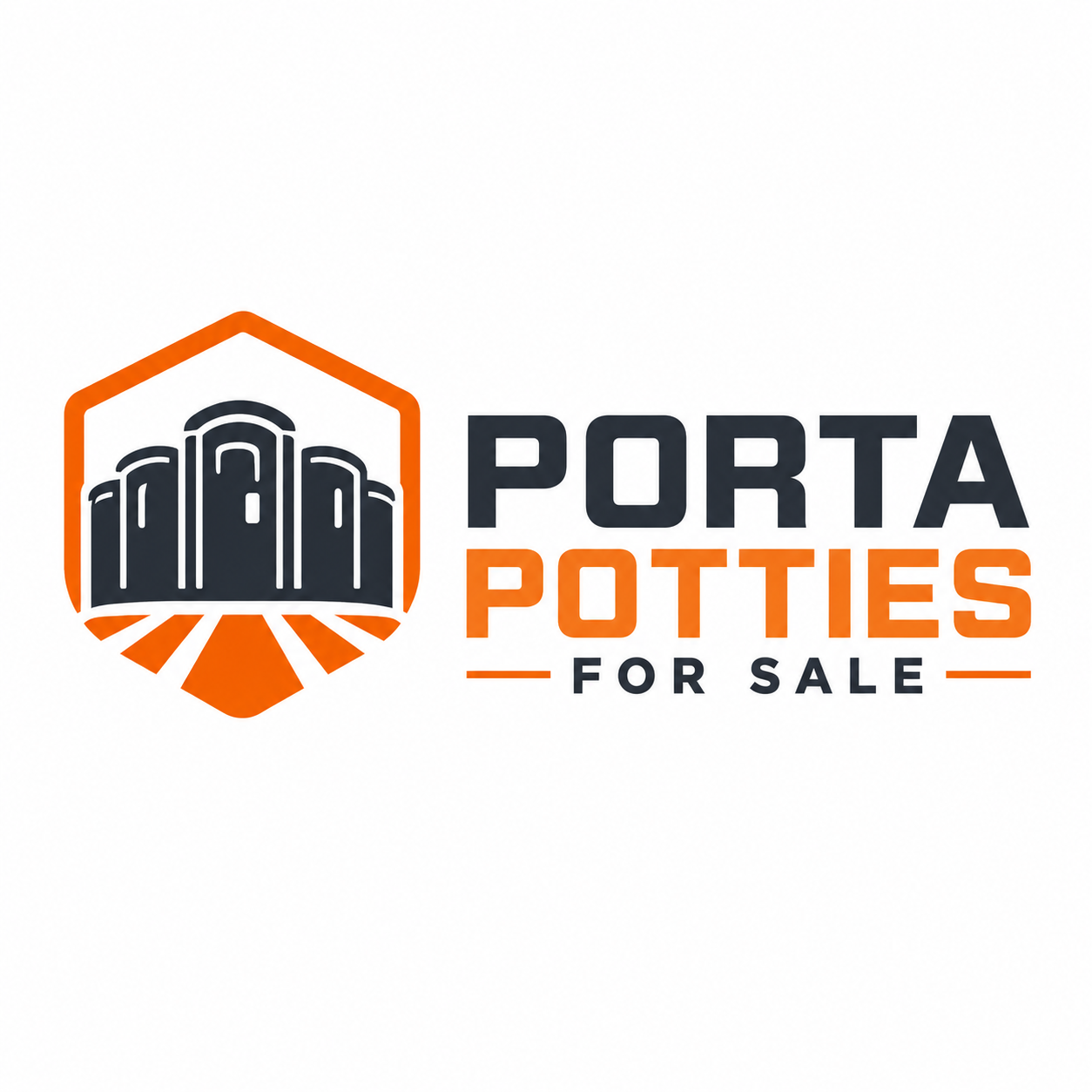 Porta Potties For Sale portable toilet sales brand logo