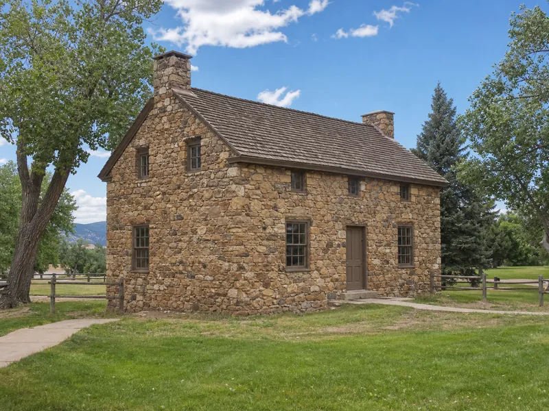 Historic Stone House and open grounds at Heritage Lakewood Belmar Park