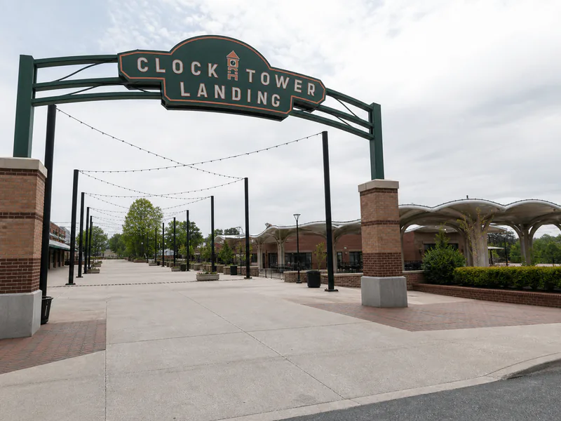 Clock Tower Landing in downtown Overland Park